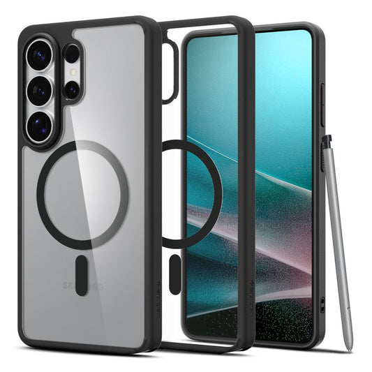 Futrola MagSafe za Samsung Galaxy S26 Ultra S948, Spigen, Ultra Hybrid, Mat Crna ACS10680