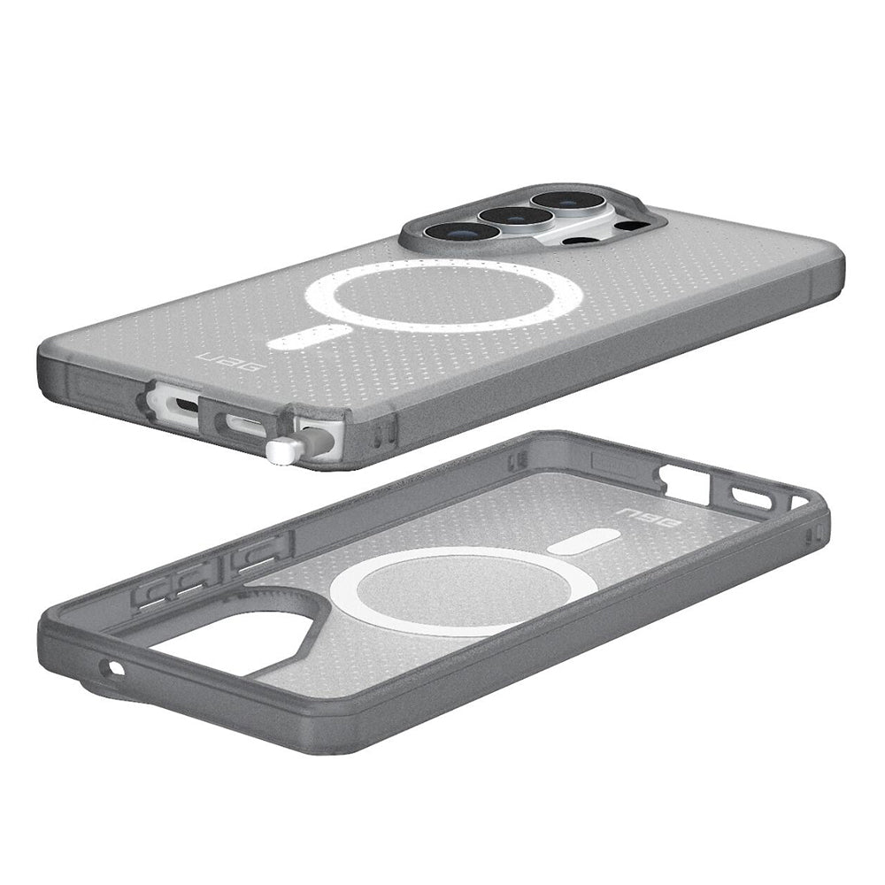 MagSafe maska za Samsung Galaxy S26 Ultra S948, Urban Armor Gear, Dot, Siva Satinirana