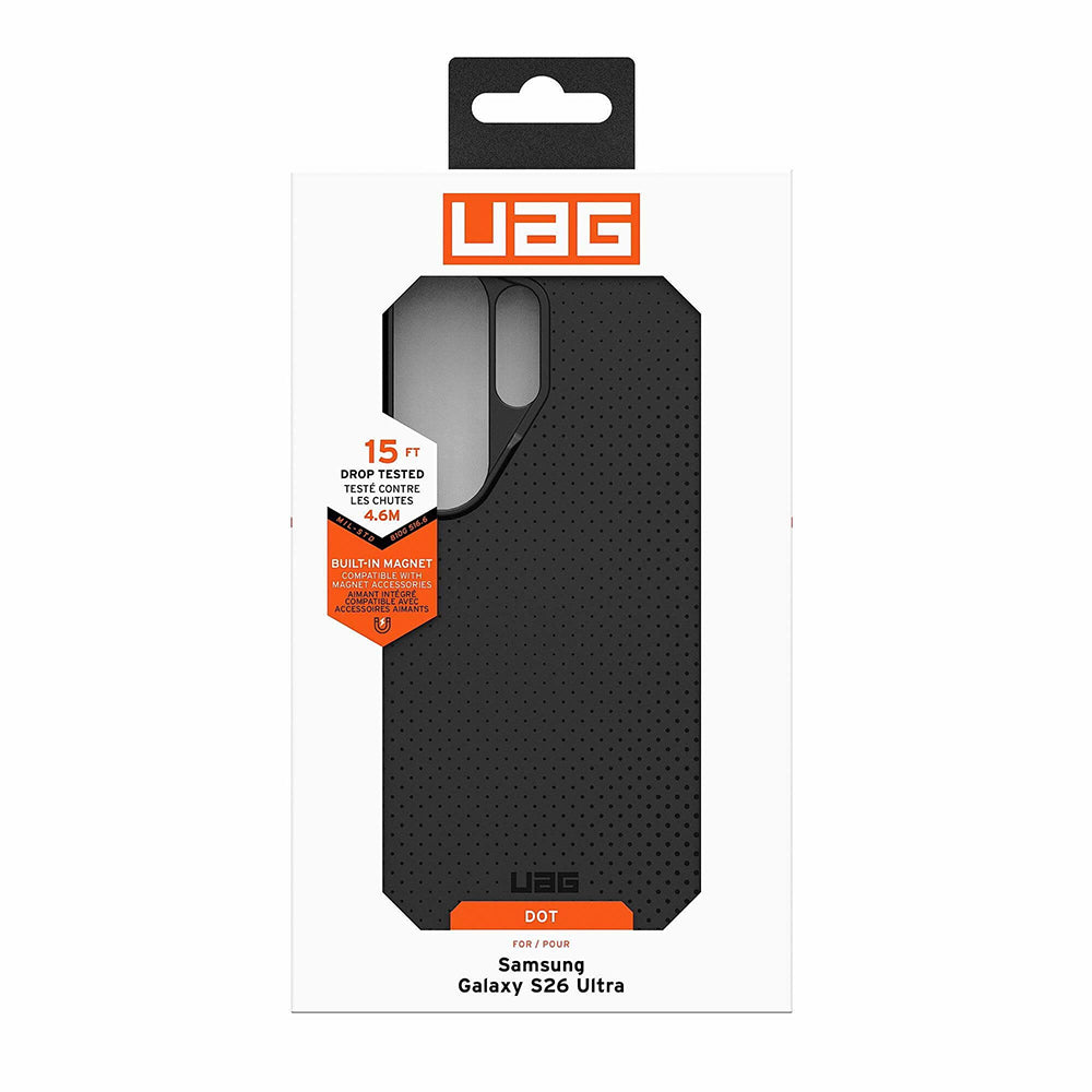 MagSafe maska za Samsung Galaxy S26 Ultra S948, Urban Armor Gear, Dot, crna