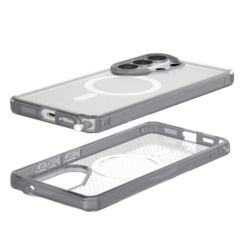 MagSafe maska za Samsung Galaxy S26 Ultra S948, Urban Armor Gear, Dot, Prozirna Siva