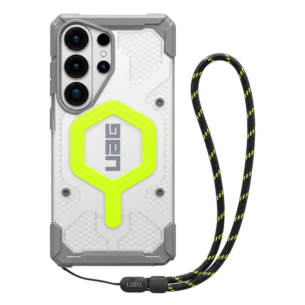 MagSafe maska za Samsung Galaxy S26 Ultra S948, Urban Armor Gear, Pathfinder Clear, Zelena