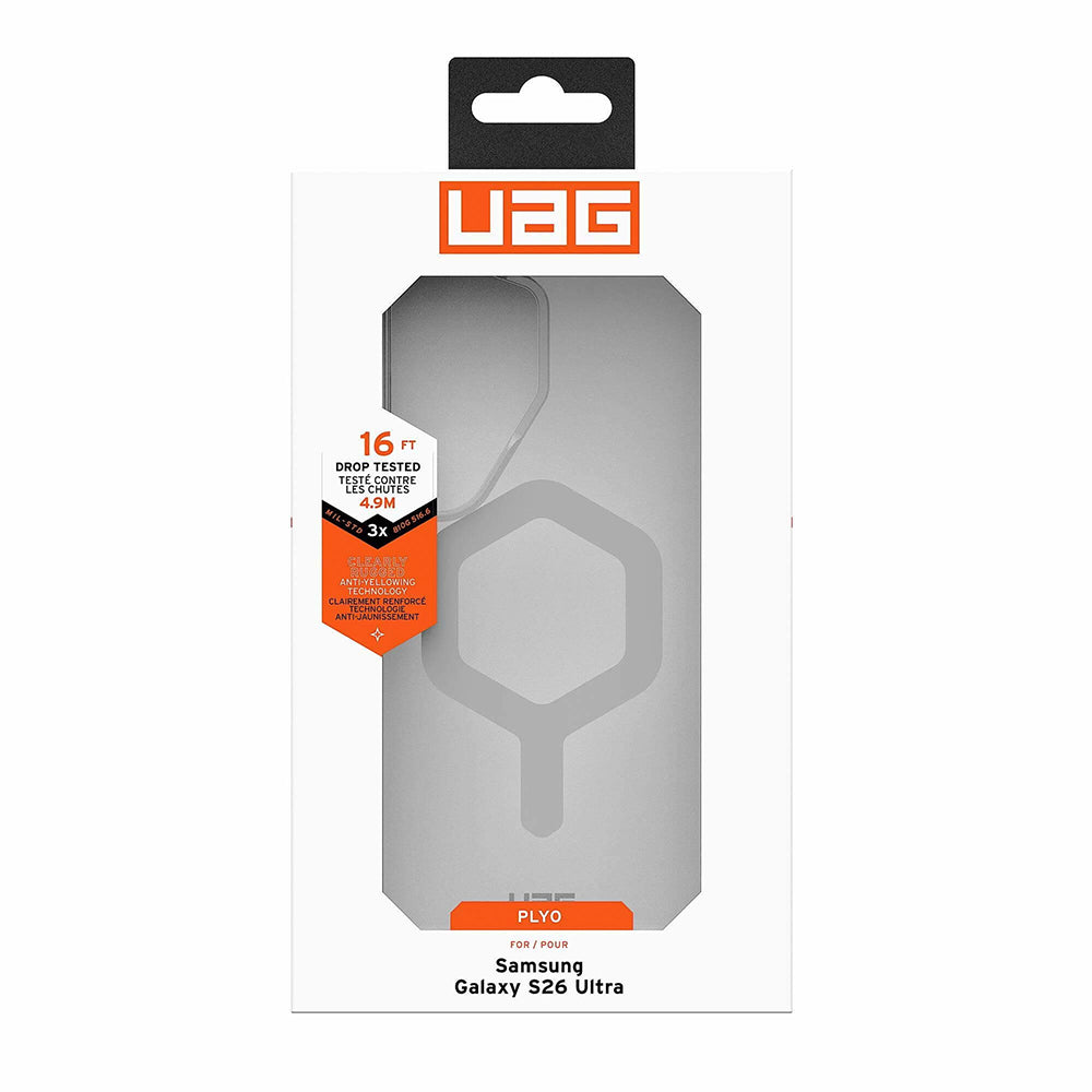 MagSafe futrola za Samsung Galaxy S26 Ultra S948, Urban Armor Gear, Plyo, Prozirna