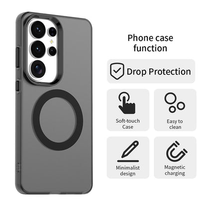 Futrola MagSafe za Samsung Galaxy S26 Ultra, Techsuit, CandyCase, Crna