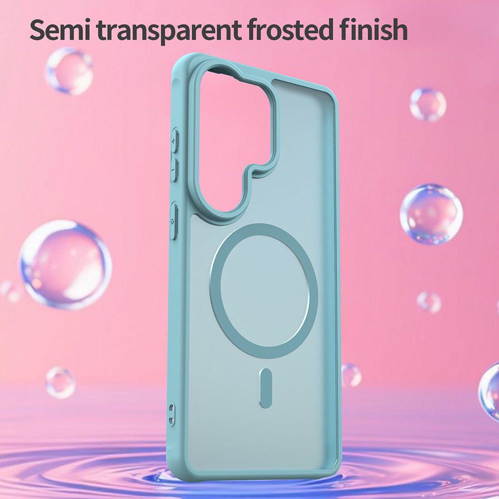 Futrola MagSafe za Samsung Galaxy S26 Ultra, Techsuit, HaloFrost II, Svijetlo zelena