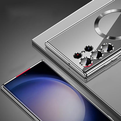 Futrola MagSafe za Samsung Galaxy S26 Ultra S948, Techsuit, Luxury Crystal, Svijetlo Ljubičasta