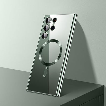 Futrola MagSafe za Samsung Galaxy S26 Ultra S948, Techsuit, Luxury Crystal, Crna