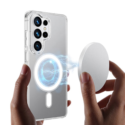 Futrola MagSafe za Samsung Galaxy S26 Ultra, Techsuit, Pro, Prozirna