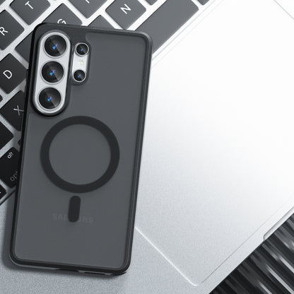 Futrola MagSafe za Samsung Galaxy S26 Ultra, Techsuit, PureFrost, Satin Crna