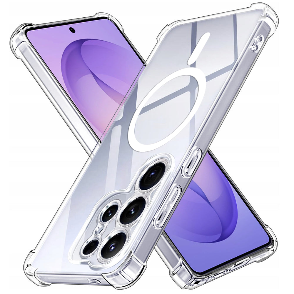 Futrola MagSafe za Samsung Galaxy S26 Ultra, Techsuit, Otporna na udarce, Prozirna