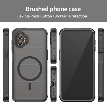 MagSafe futrola za Samsung Galaxy XCover7 Pro, Techsuit, HaloFrost II, Crna