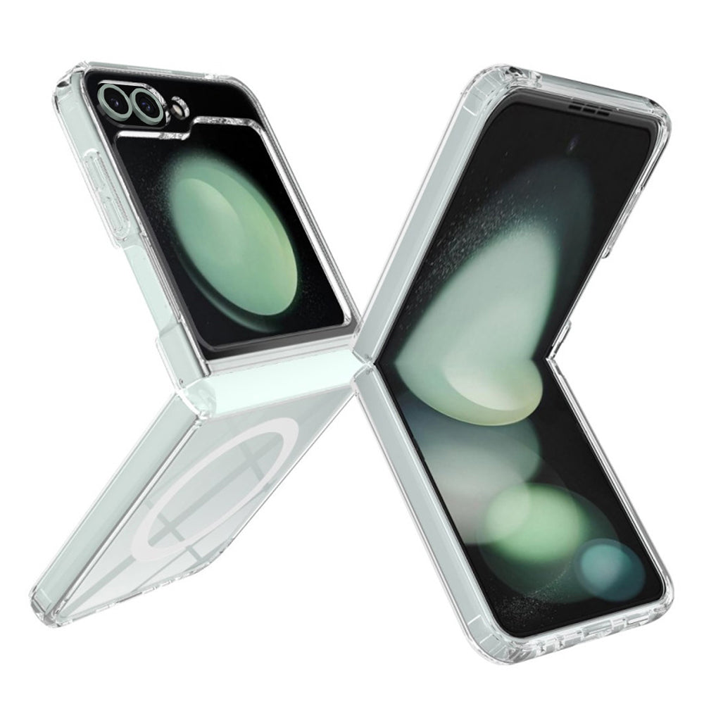 MagSafe futrola za Samsung Galaxy Z Flip7 FE F761 / Z Flip6 F741, Techsuit, Pro, Prozirna