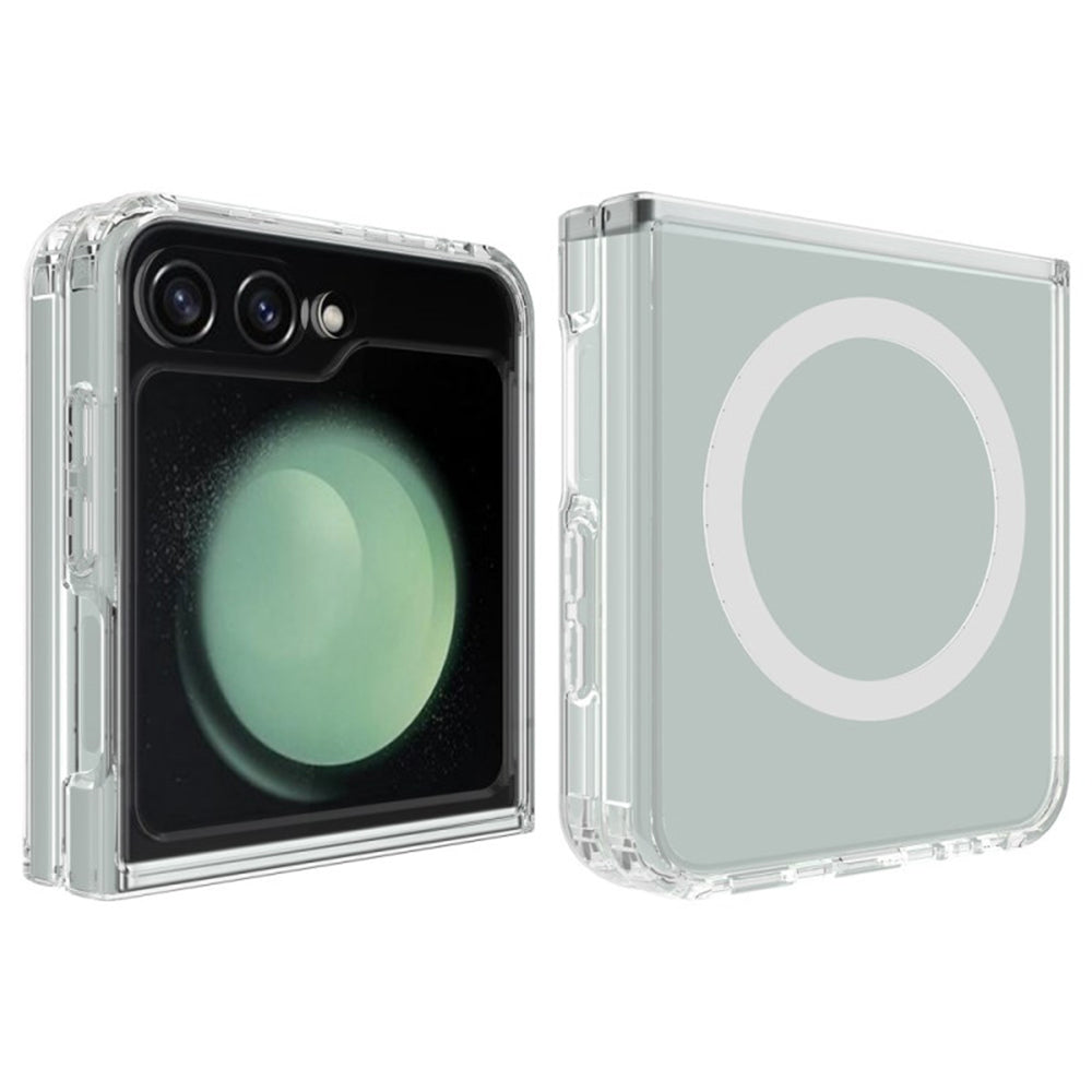 MagSafe futrola za Samsung Galaxy Z Flip7 FE F761 / Z Flip6 F741, Techsuit, Pro, Prozirna