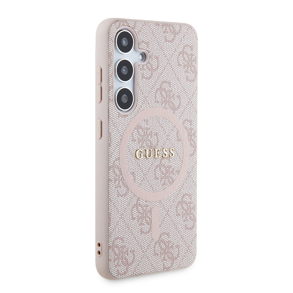 MagSafe futrola za Samsung Galaxy Z Flip7 F766, Guess, 4G Collection, Roza