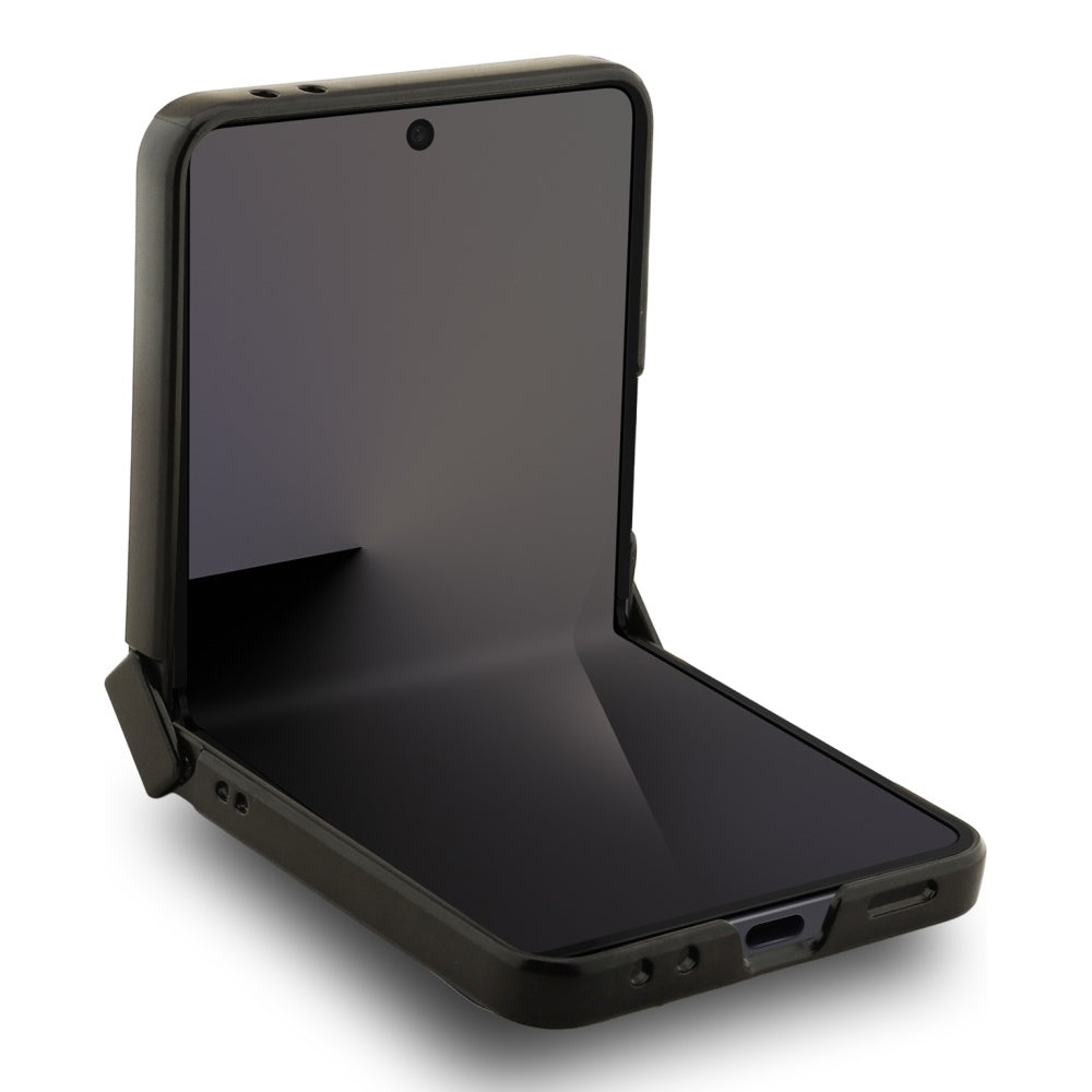 MagSafe futrola za Samsung Galaxy Z Flip7 F766, Karl Lagerfeld, Karl & Choupette Pins, Crna