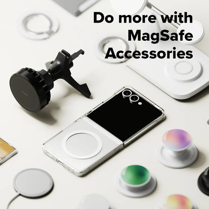 MagSafe futrola za Samsung Galaxy Z Flip7 F766, Ringke, Fusion, Prozirna