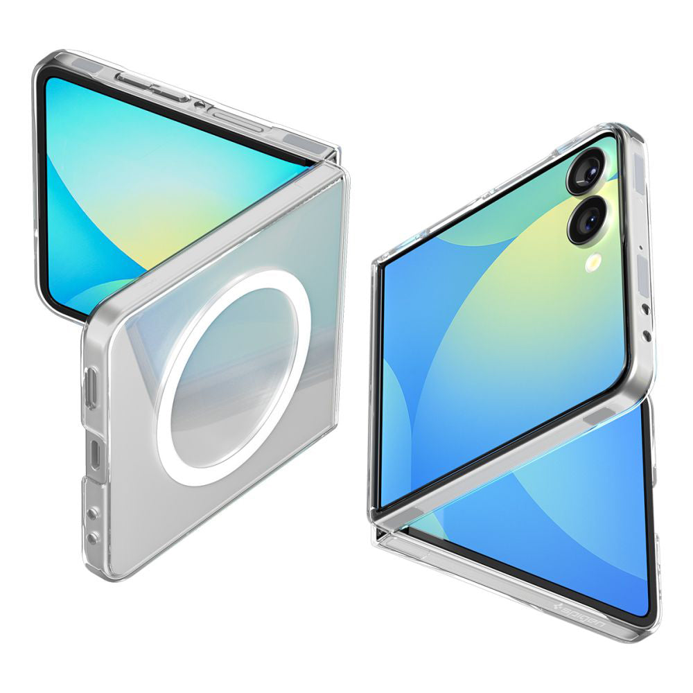 MagSafe maska za Samsung Galaxy Z Flip7 F766, Spigen, Air Skin, Prozirna ACS09556