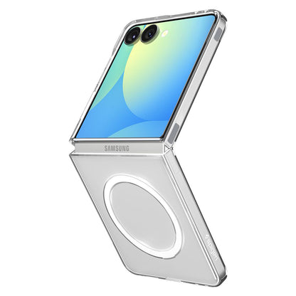 MagSafe maska za Samsung Galaxy Z Flip7 F766, Spigen, Air Skin, Prozirna ACS09556