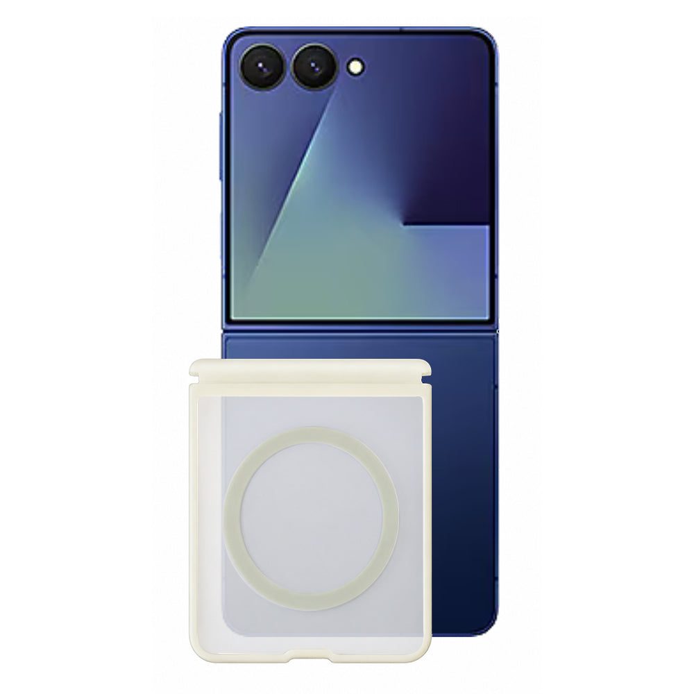 MagSafe futrola za Samsung Galaxy Z Flip8 F776, Blueo, Skin Friendly Anti-Drop, Siva Satinirana