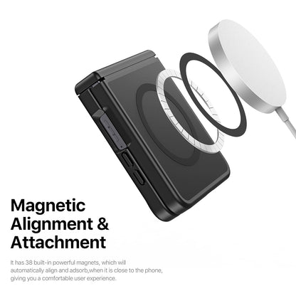 MagSafe futrola za Samsung Galaxy Z Flip8 F776, DUX DUCIS, Yind, Crna