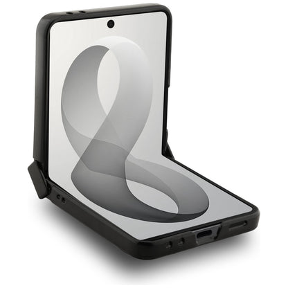 MagSafe futrola za Samsung Galaxy Z Flip8 F776, Guess, 4G Leather Classic, Smeđa