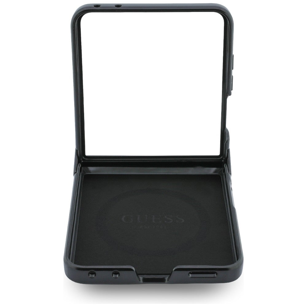 MagSafe futrola za Samsung Galaxy Z Flip8 F776, Guess, 4G Leather Classic, Smeđa