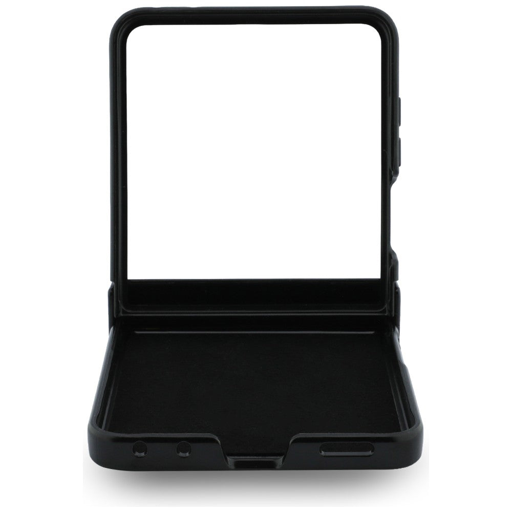 MagSafe maska za Samsung Galaxy Z Flip8 F776, Guess, Ring Stand Grained Classic Logo, Bež