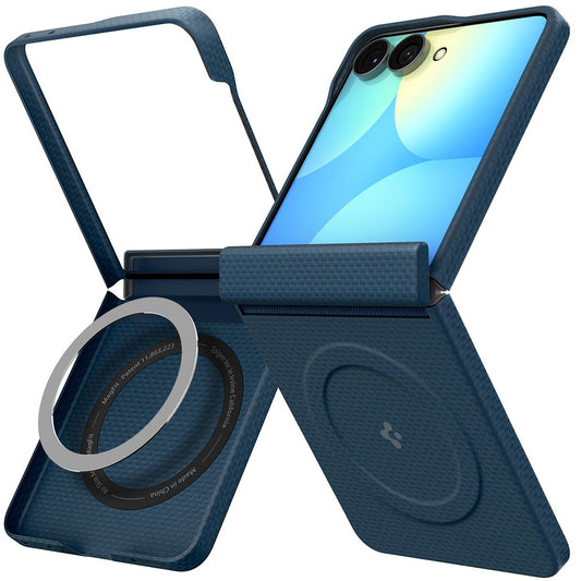 MagSafe maska za Samsung Galaxy Z Flip8 F776, Spigen, Air Skin, Tamnoplava ACS11514