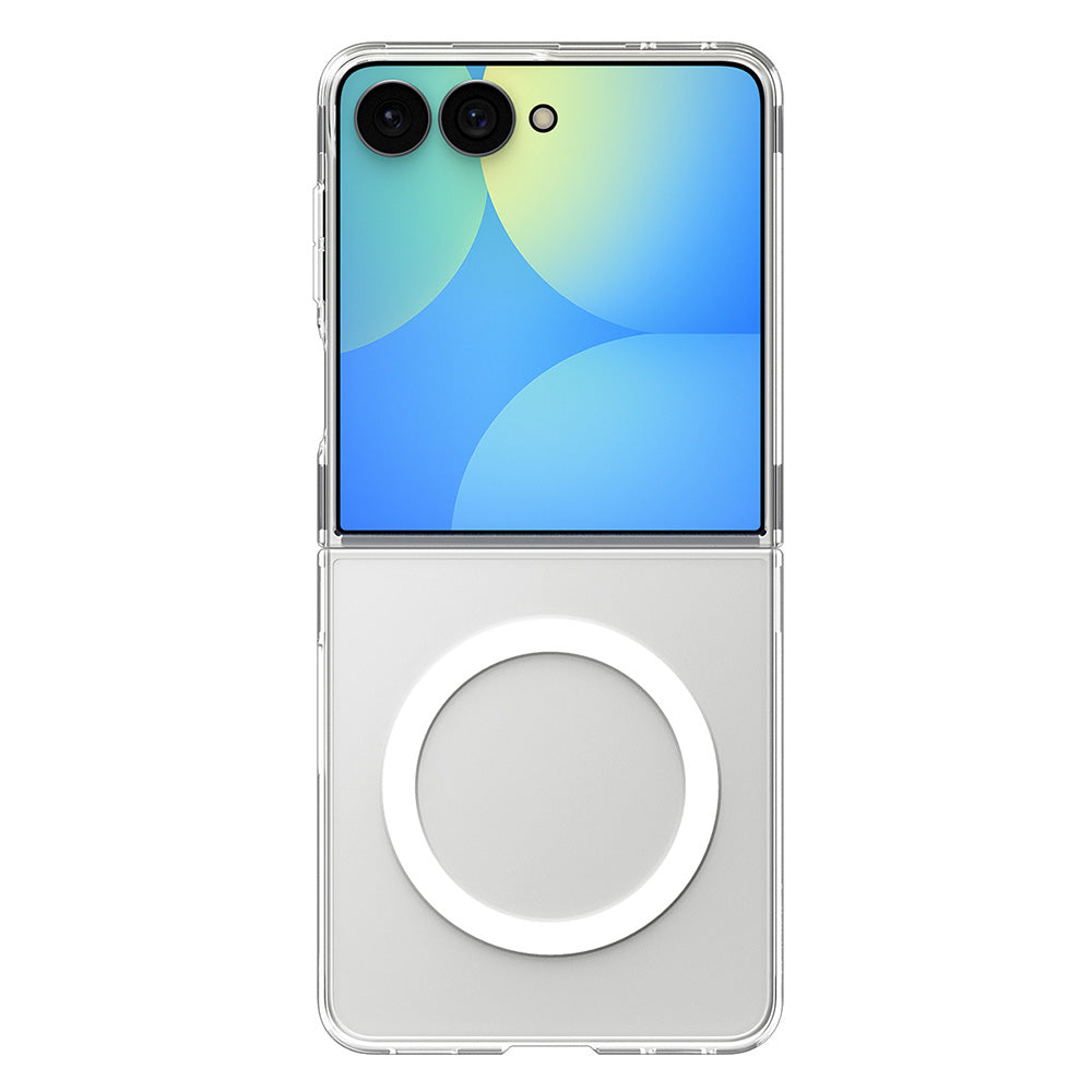 MagSafe maska za Samsung Galaxy Z Flip8 F776, Spigen, Air Skin, Prozirna Bijela ACS11521