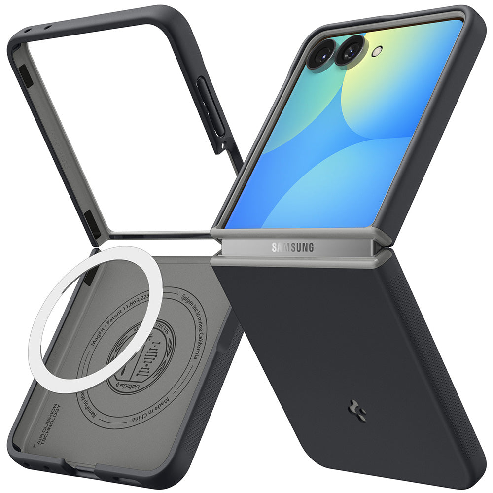 MagSafe futrola za Samsung Galaxy Z Flip8 F776, Spigen, Caseology Nano Pop, Crna ACS11523