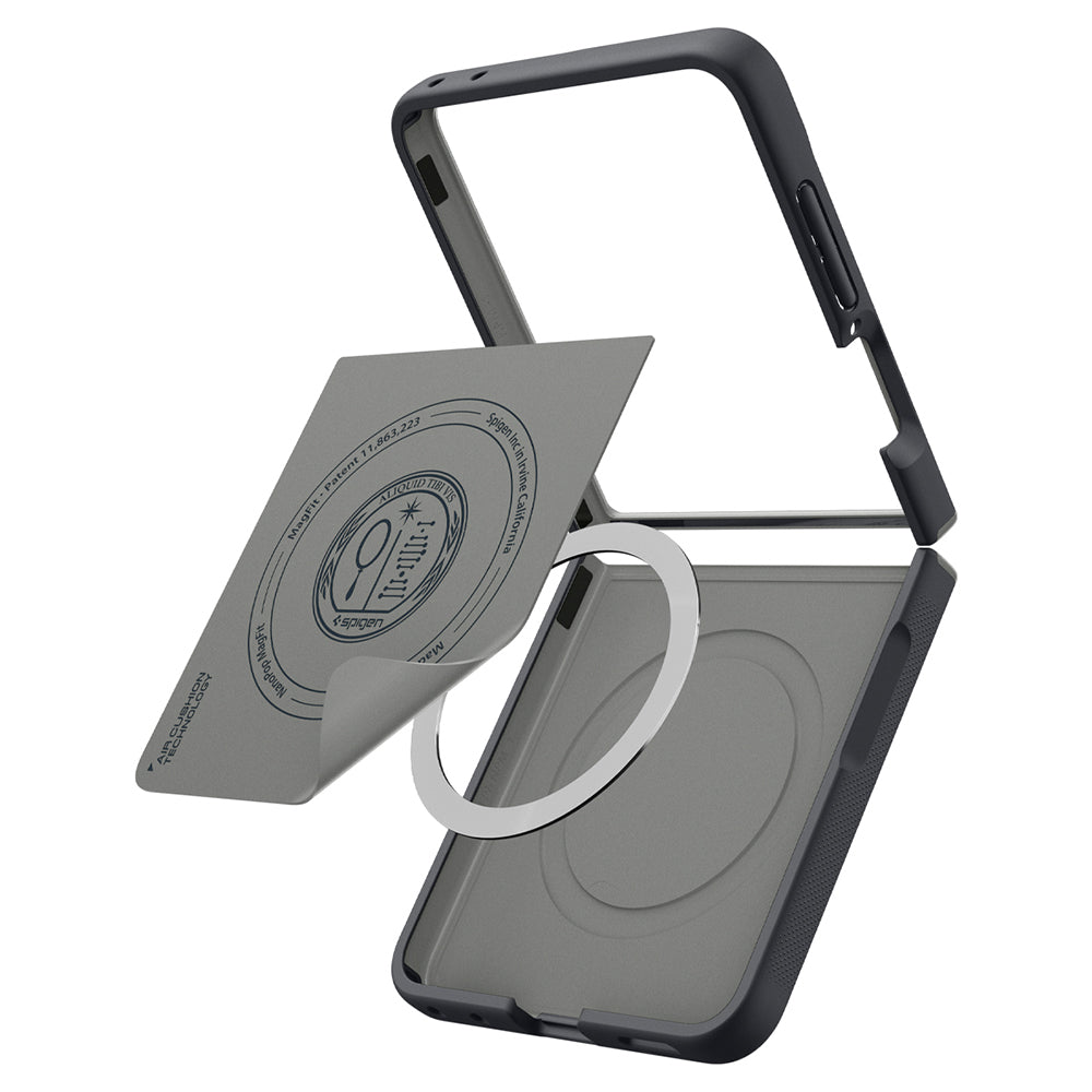 MagSafe futrola za Samsung Galaxy Z Flip8 F776, Spigen, Caseology Nano Pop, Crna ACS11523
