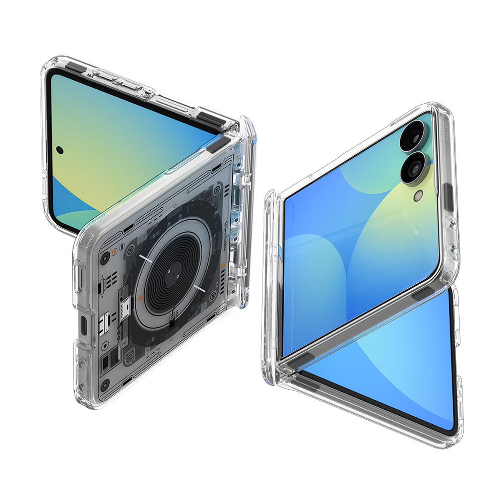 MagSafe futrola za Samsung Galaxy Z Flip8 F776, Spigen, Ultra Hybrid Pro Neo One, Prozirna ACS11525