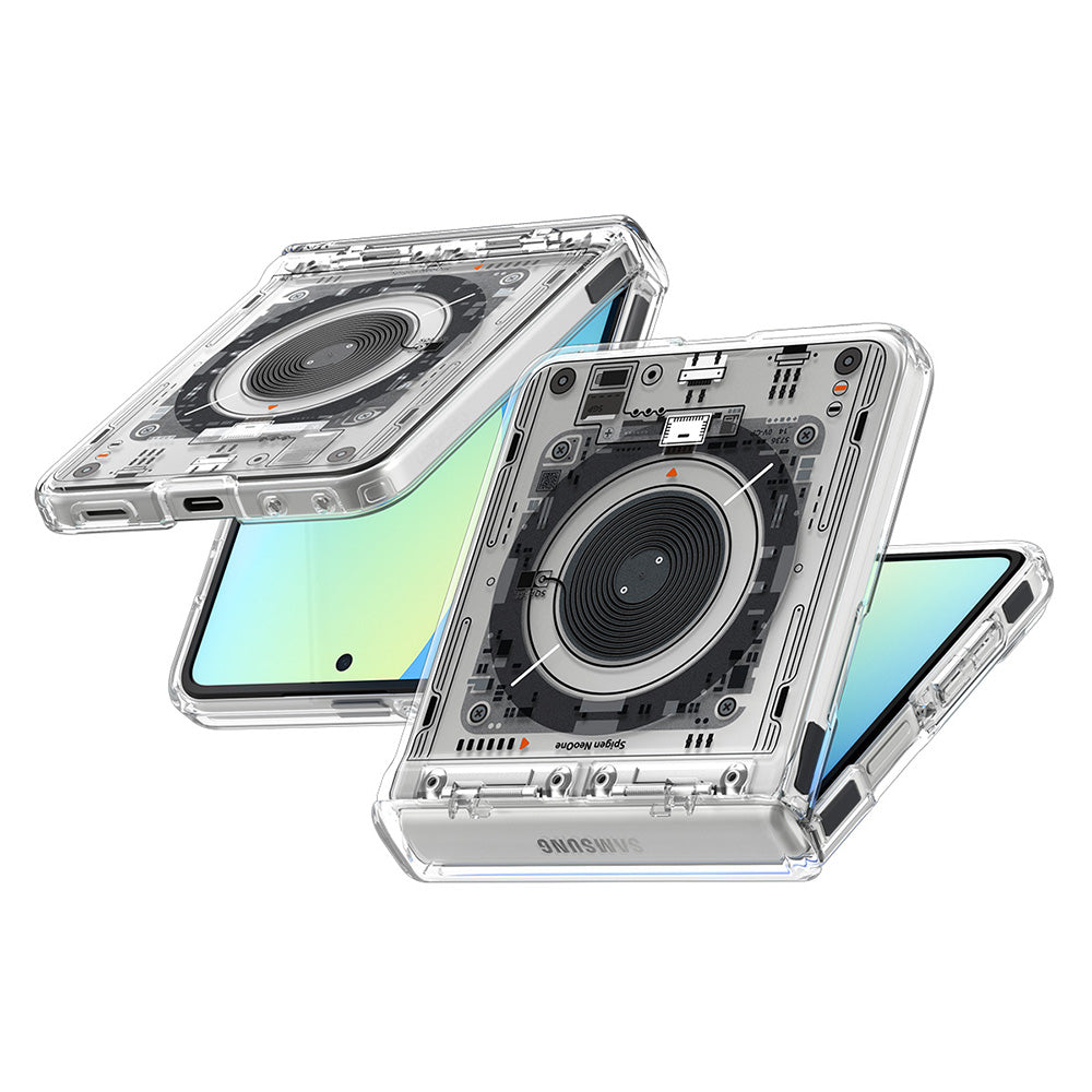 MagSafe futrola za Samsung Galaxy Z Flip8 F776, Spigen, Ultra Hybrid Pro Neo One, Prozirna ACS11525