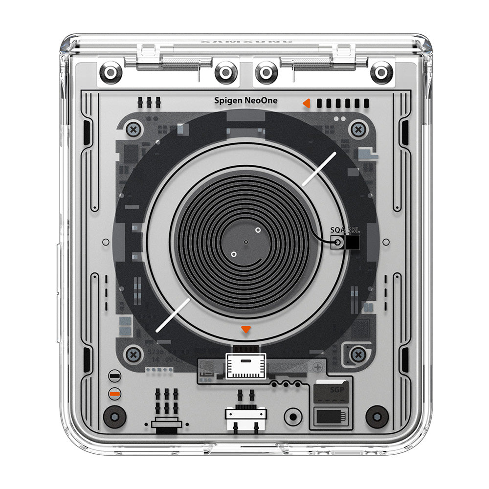 MagSafe futrola za Samsung Galaxy Z Flip8 F776, Spigen, Ultra Hybrid Pro Neo One, Prozirna ACS11525