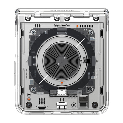 MagSafe futrola za Samsung Galaxy Z Flip8 F776, Spigen, Ultra Hybrid Pro Neo One, Prozirna ACS11525