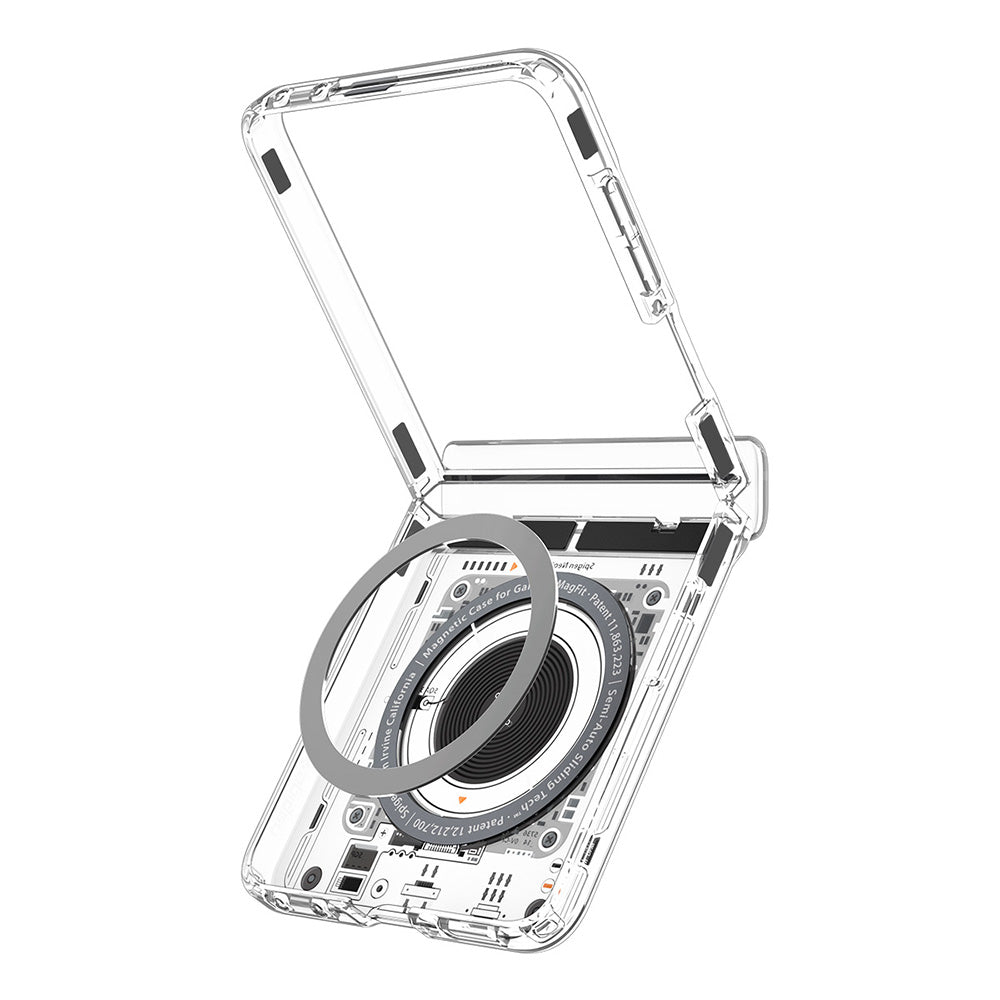 MagSafe futrola za Samsung Galaxy Z Flip8 F776, Spigen, Ultra Hybrid Pro Neo One, Prozirna ACS11525