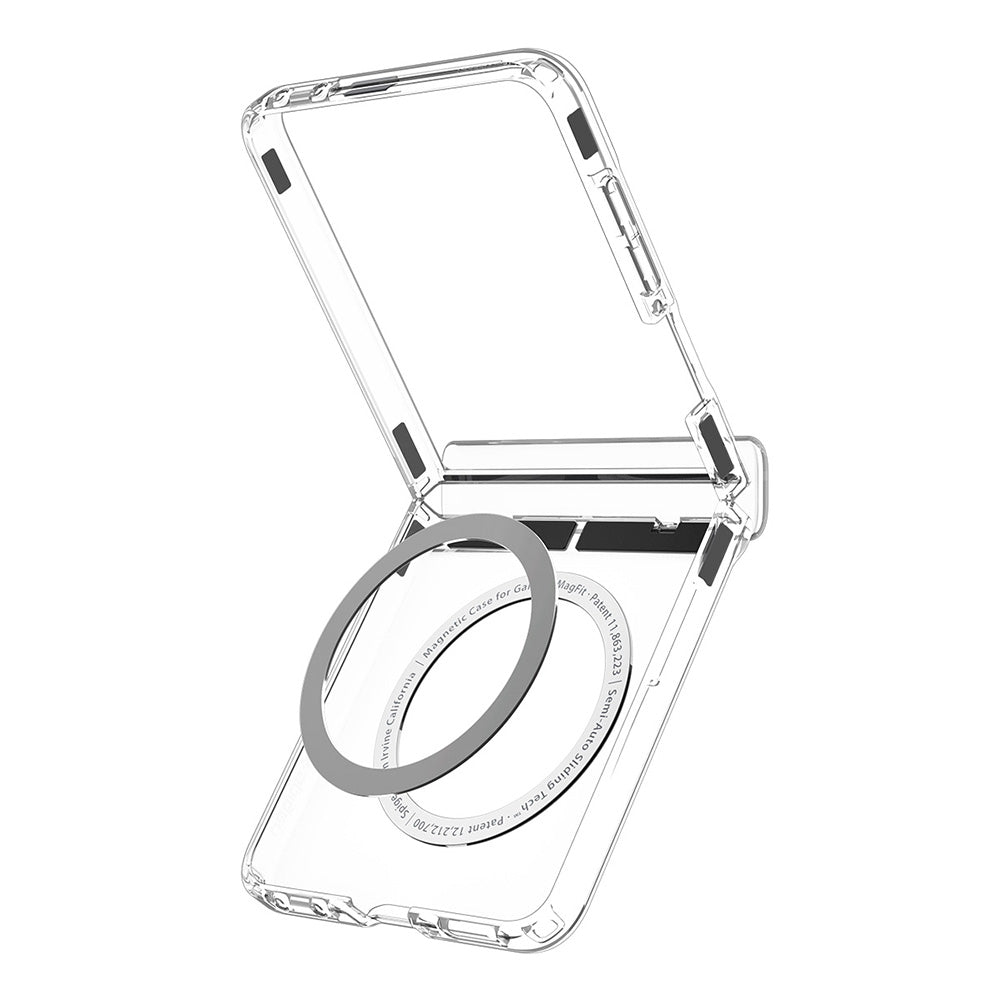 MagSafe futrola za Samsung Galaxy Z Flip8 F776, Spigen, Ultra Hybrid Pro, Prozirna Bijela ACS11524