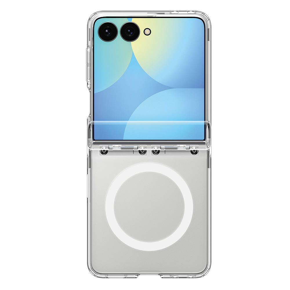 MagSafe futrola za Samsung Galaxy Z Flip8 F776, Spigen, Ultra Hybrid Pro, Prozirna Bijela ACS11524