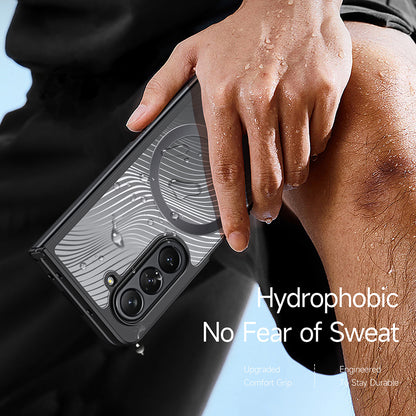 Futrola MagSafe za Samsung Galaxy Z Fold5 F946, DUX DUCIS, Aimo, Crna