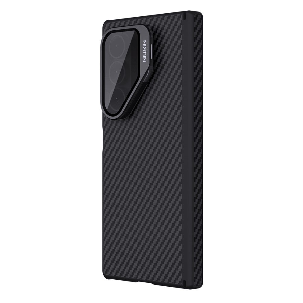 MagSafe futrola za Samsung Galaxy Z Fold7 F966, Nillkin, CarboProp s prozirnim crnim poklopcem za objektiv, crna