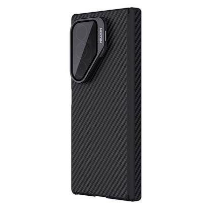 MagSafe futrola za Samsung Galaxy Z Fold7 F966, Nillkin, CarboProp s prozirnim crnim poklopcem za objektiv, crna