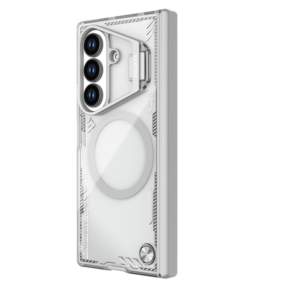 MagSafe futrola za Samsung Galaxy Z Fold7 F966, Nillkin, Iceblade Prop s izrezom za kameru, Siva