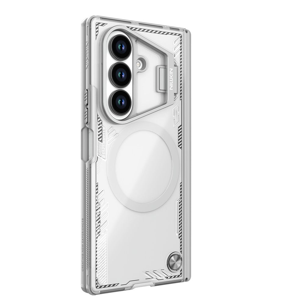 MagSafe futrola za Samsung Galaxy Z Fold7 F966, Nillkin, Iceblade Prop s izrezom za kameru, Siva