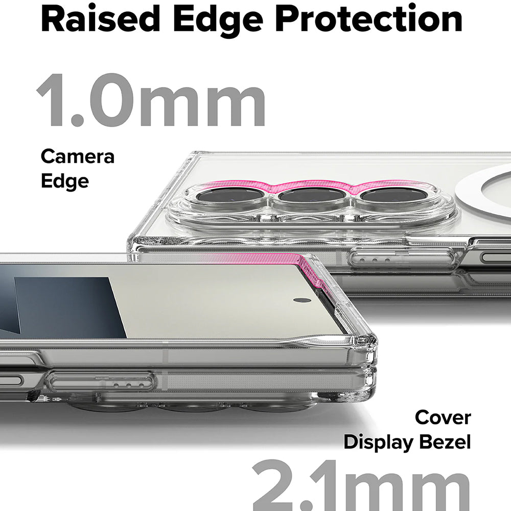MagSafe futrola za Samsung Galaxy Z Fold7 F966, Ringke, Fusion, Prozirna