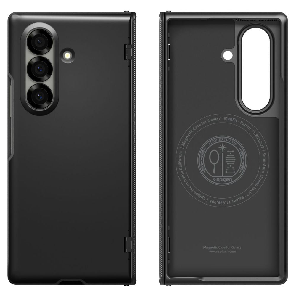 Futrola MagSafe za Samsung Galaxy Z Fold7 F966, Spigen, Slim Armor Pro, Crna