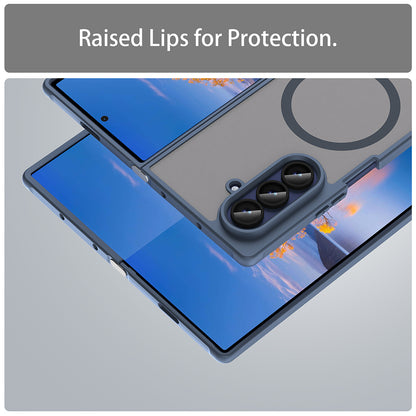MagSafe futrola za Samsung Galaxy Z Fold7 F966, Techsuit, HaloFrost II, tamnoplava