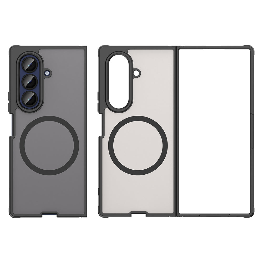 MagSafe futrola za Samsung Galaxy Z Fold7 F966, Techsuit, HaloFrost II, Crna