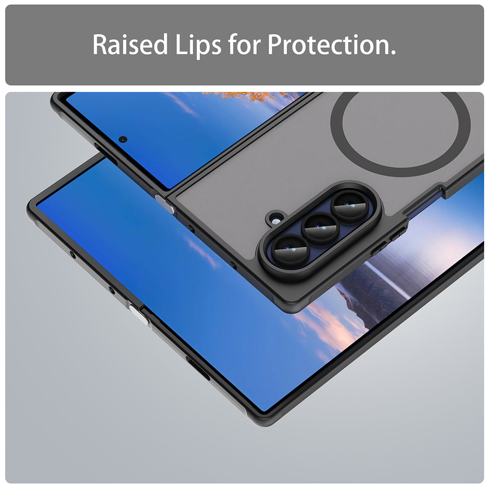 MagSafe futrola za Samsung Galaxy Z Fold7 F966, Techsuit, HaloFrost II, Crna