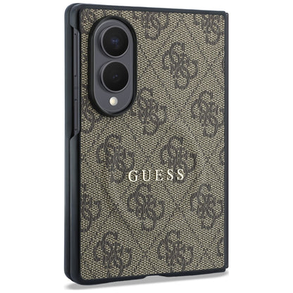 MagSafe futrola za Samsung Galaxy Z Fold8 F971, Guess, 4G Leather Classic, Smeđa