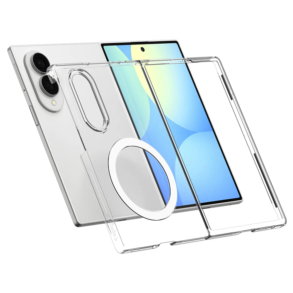 MagSafe maska za Samsung Galaxy Z Fold8 F971, Spigen, Air Skin, Prozirna Bijela ACS11952