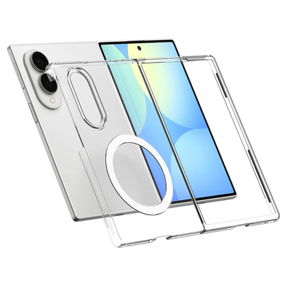 MagSafe maska za Samsung Galaxy Z Fold8 F971, Spigen, Air Skin, Prozirna Bijela ACS11952
